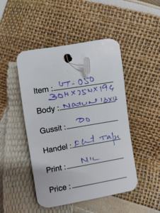 Sac à déjeuner décontracté en jute naturel avec fermeture à glissière |   Sac de transport réutilisable et écologique pour tiffin |   Sac fourre-tout urbain d'origine indienne - Product Image 4