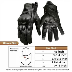 Gants en cuir de moto de course de haute qualité derniers gants de moto de style pour les sports d'hiver en gros directement du Pakistan - Product Image 6