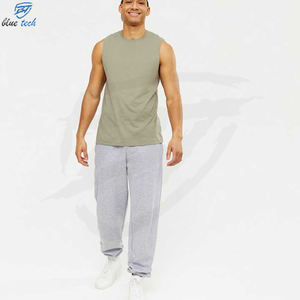 Logo personnalisé hommes Muscle Gym débardeur tricoté T-shirts de sport pour la course à pied vêtements de fitness - Product Image 2