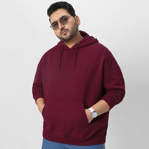 Sweat-shirts surdimensionnés en gros d'usine 2025, logo personnalisé, sweat-shirts surdimensionnés pour hommes, polyester, contraste de couleurs, sweat-shirts surdimensionnés pour hommes - Product Image 2