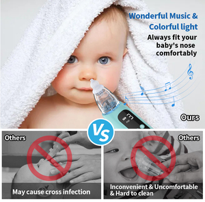 2026 Hot Sale Electric Newborn Nose Cleaner <strong>for</strong> <strong>Adult</strong> Food Grade Powerful 65kPa Nose Suction Infant <strong>Nasal</strong> <strong>Aspirator</strong> <strong>for</strong> Baby - Product Image 4