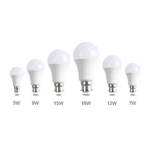 led bulb raw material 5W 7W 9W 12W 15W 18W 24W A60 skd/ckd led bulb lighting la