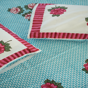 ชุดผ้าปูที่นอนผ้าฝ้ายทวิลพิมพ์ลายหรูหรา เนื้อผ้านุ่ม ผ้าคุณภาพพรีเมียม ผิวสัมผัสเรียบเนียน เป็นมิตรกับสิ่งแวดล้อม กันน้ำ นอนสบาย - Product Image 5