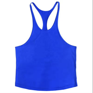 เสื้อกล้ามผู้ชายแขนกุดด้านหลังแขนกุดสำหรับใส่ไปยิมเสื้อกล้ามไซส์ใหญ่พิเศษระบายอากาศได้ดีจากปากีสถาน - Product Image 6