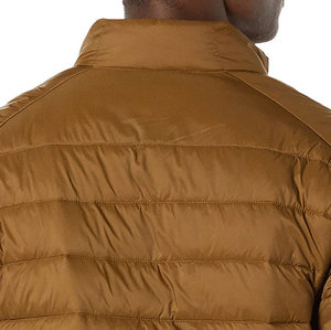 Chaqueta acolchada de la mejor calidad, ropa ligera de invierno para hombre, chaqueta de exterior de talla regular con cuello levantado y logotipo personalizado para hombre - Product Image 5