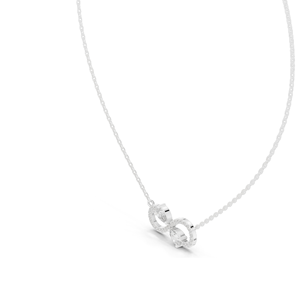 Collier infini en diamant créé en laboratoire 0,708 CT, clarté VVS-VS EF, or 18 carats, 14 carats rose, jaune, blanc, bijoux fins éthiques - Product Image 5