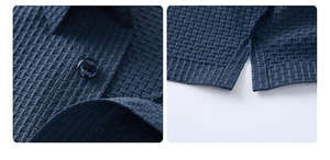 2025 été hommes décontracté pour polo à manches courtes col tournant personnalisé et tendance course T-shirt haut motif solide - Product Image 2