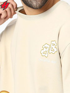 Ensembles de vêtements d'extérieur Ventes tricotées Ensembles courts pour hommes 100% coton Tenues 2 pièces Survêtements d'été à la mode Ensembles de t-shirts décontractés pour hommes - Product Image 2