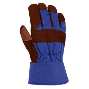 Guantes de cuero de grano de piel de vaca Rigger canadiense para hombre Guantes DE SEGURIDAD antiestáticos de trabajo industrial con palma de grano de piel de vaca - Product Image 6