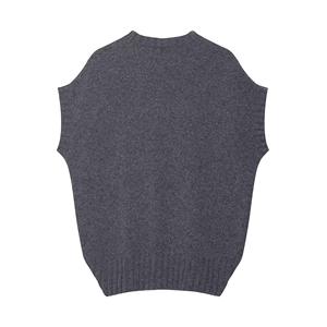 Vintage Autumn Women Oversized Sweater Vest Loose Knit Sleeveless O Neck Casual Chic Fashion Pullover Waistcoat <b>Top</b> - Product Image 5