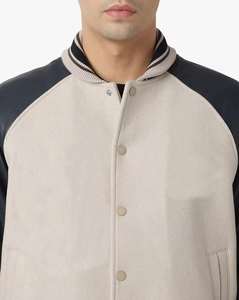 Top Trending Wholesale Custom <b>Mens</b> Cool Style Fleece Winter <b>Varsity</b> <b>Jackets</b> Baseball <b>Bomber</b> Leather <b>Varsity</b> <b>Jackets</b> for <b>Men</b> - Product Image 4