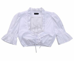 Costume pour femmes, robe dirndl bavaroise allemande, tablier, Oktoberfest, costume de serveuse de bière fantaisie, costumes d'Halloween, Ecoparty - Product Image 6