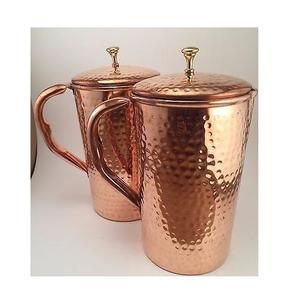 Jarra de Cobre de Gran Capacidad con Diseño Moderno Hecha a Mano, Logotipo Personalizado para Hábitos Saludables de Bebida, Artículos para Beber para el Bienestar a Largo Plazo - Product Image 4