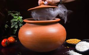 Suministro al por mayor, juego Handi de arcilla Natural 100% hecho a mano, cubierta de vidrio ecológica, cocina moderna Desi, compatible con estufa de Gas - Product Image 3