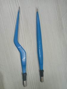 Pinzas de Coagulación Bipolares, Pinzas Bipolares con Recubrimiento de Cauterización, Pinzas de Bayoneta, Pinzas Bipolares Rectas - Product Image 2