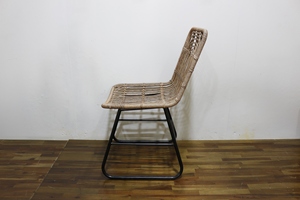 Modern Style Aluminum Frame PE Rattan Durable <b>Stackable</b> Outdoor <b>Dining</b> <b>Chair</b> for Living Room Hotel Restaurant Kitchen Villa - Product Image 3