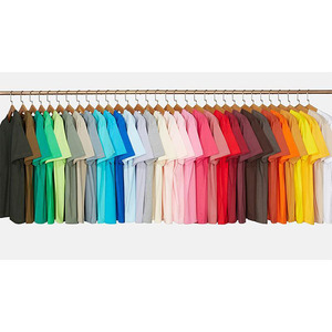 Diseño personalizado impreso color sólido más tamaño Camiseta de manga corta mejor precio con impresión de logotipo al por mayor camiseta unisex para los hombres - Product Image 1