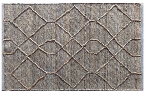 Alfombra de Yute Natural Antideslizante, Ecológica, Antimicrobiana y Apta para Mascotas, Decoración Moderna para el Hogar, Dormitorio, Estilo Marroquí - Product Image 4