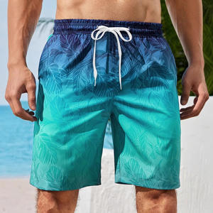 Pantalones cortos casuales de pierna recta para hombre con impresión 3D y cordón para SportsBeach DDP envío - Product Image 1
