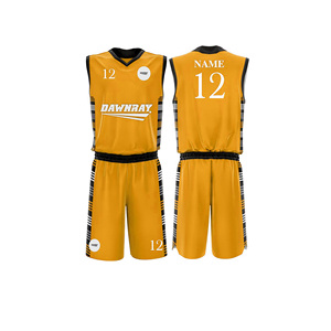 Ensemble de maillot de basket-ball pour jeunes et adultes, maillot et short en Polyester respirant à séchage rapide, vêtements de sport d'équipe pour hommes, femmes et jeunes - Product Image 5