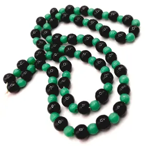 Lote al por mayor de cuentas de cristal de Murano y cuentas de cristal verde brillante Vintage Premium para fabricación de joyas y artesanía de abalorios - Product Image 2