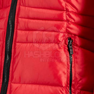 Femmes XL Taille Hiver Peau De Mouton Fermeture Éclair Tricoté À Capuche Doudoune Respirant Polyester Logo Personnalisé Imprimé Solide En Gros - Product Image 6