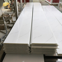 Paneles de Techo Decorativos de PVC para Interiores, Laminado de Madera Marrón, Panel de Techo de PVC para el Hogar