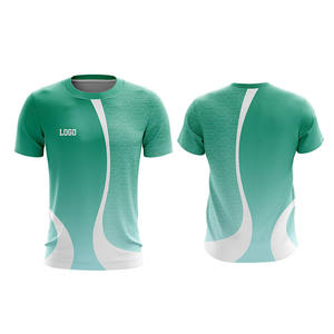 Camiseta deportiva de sublimación de ajuste activo hecha de poliéster ligero para entrenamiento, equipos de fitness y OEM BrandingGO - Product Image 6