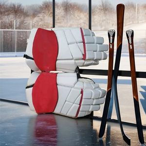 Gants de hockey sur glace en polyester légers et durables, design spécial, poignées multicolores, Eoin Winston Sports Pakistan Ews00015 Oui - Product Image 1