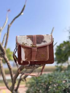 Bolsos para mujer Cuero de vaca real Nuevo diseño Monedero Elegante Casual Sling Bag Western Bolsos de cuero genuino - Product Image 4