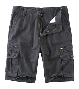 Personalizado al por mayor 2025 verano Slim Fit algodón Multi bolsillos hombres Cargo pantalones cortos moda Casual pantalones cortos precio razonable OEM - Product Image 3