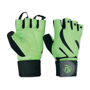 Best Quality High Quality Polyester Half Finger Lace-Up Closure Sports Fitness <b>Gloves</b> Wrist Support Gym Training Workout - Product Image 2