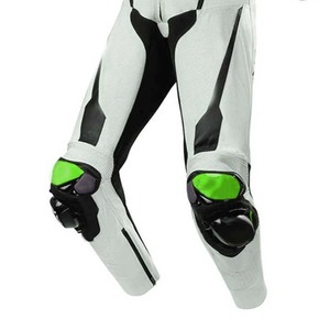 Combinaison en cuir pour moto OEM, veste et pantalon en cuir PU pour homme, fermeture éclair, veste en cuir véritable, pantalon en cuir véritable, vestes de moto en cuir véritable - Product Image 4