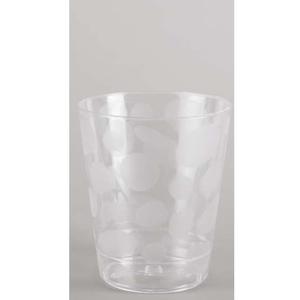 Verre à boire jetable en polystyrène de 225ml, lisse et conique, pour usage quotidien et fêtes, en matière plastique - Product Image 1