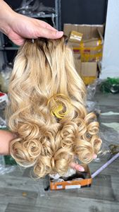 Alta calidad Timehair Vietnam Cierre frontal HD Encaje Grado superior Extensiones de cabello virgen Doble dibujado Suave Onda natural Rizo Suelto - Product Image 5