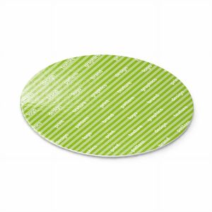 Disque à gâteau personnalisé en polyéthylène Mod. Matériel en carton Prestige 4 couleurs - Product Image 1