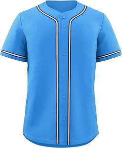 Maillot de baseball en polyester de haute qualité, personnalisé, en gros, respirant, anti-froissement, design élégant, matière douce - Product Image 4
