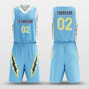 ชุดกีฬาบาสเก็ตบอลสำหรับผู้ชายเสื้อทีมแห้งเร็วระบายอากาศได้ดีโรงงานผลิตตามสั่ง - Product Image 2