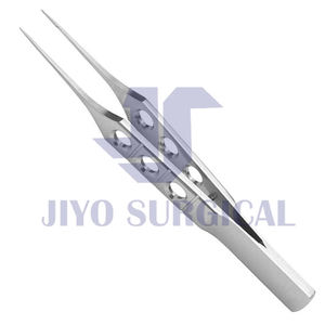 Fórceps Hoskins con muescas de 0,25mm de un solo uso, 85mm de longitud, instrumentos de Oftalmología desechables de acero inoxidable, Manual para atar - Product Image 4