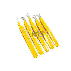 Pinzas para Extensión de Pestañas, Pinzas para Pestañas de Visón, Pinzas de Acero Inoxidable con Punta de Fibra, Logotipo Personalizado, Diseño con Impresión Personalizada - Product Image 6