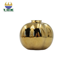 लक्जरी सोने का अनार सिरेमिक <span class=keywords><strong>vase</strong></span> फल आकार सजावटी टेबलटॉप <span class=keywords><strong>vase</strong></span> घर के लिविंग रूम और डाइनिंग डिकोर आधुनिक - Product Image 2