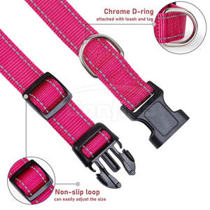 Collar Resistente para Mascotas con Hebilla Fuerte, Correa Ajustable, Diseño de Tela Transpirable, para Mascotas Grandes, Medianas y Pequeñas, Uso Diario, Accesorios para Mascotas - Product Image 3