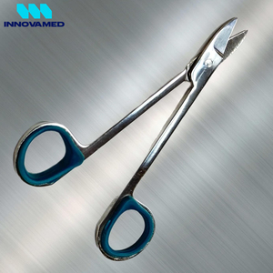 Ciseaux de pédicure pour ongles d'orteil Lames en acier inoxydable incurvées tranchantes Poignée en silicone souple antidérapante Ciseaux de podiatrie - Product Image 4