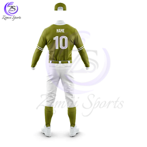 Ropa de equipo personalizada al por mayor con servicio OEM/ODM ropa de deporte duradera transpirable de alto rendimiento para uniformes de béisbol de equipos - Product Image 5