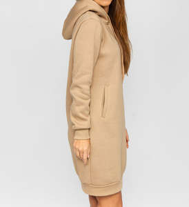 Sudadera con Capucha Oversize para Mujer, Diseño Personalizado, Bordado, Poliéster/Algodón, Forro Polar, Ropa Urbana de Invierno, OEM Frontal - Product Image 3