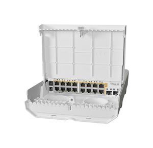 MikroTik CRS318-16P-2S+OUT <b>Switch</b>, NetPower 16P, 16x RJ45 1000Mb/s <b>PoE</b>, 2x SFP+ - Product Image 2