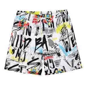 กางเกงขาสั้นออกกำลังกายสำหรับทุกเพศกางเกง100% ผ้าโพลีเอสเตอร์ระบายอากาศแห้งเร็วน้ำหนักเบาเอวยางยืดขนาดใหญ่พิเศษตามสั่ง - Product Image 1