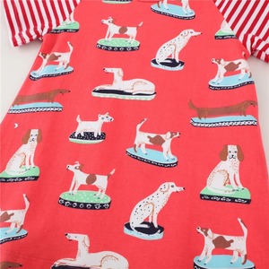 ชุดเดรสลำลองแขนสั้นขนาดเล็กสำหรับเด็กผู้หญิงทารกใหม่สำหรับฤดูใบไม้ผลิฤดูใบไม้ร่วงฤดูร้อน - Product Image 3