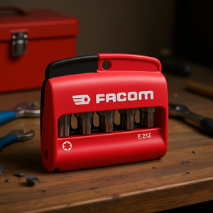 Juego de 10 Puntas Torx Facom de 1/4'' con Portapuntas de 25 mm para Uso Profesional y Bricolaje - Product Image 3