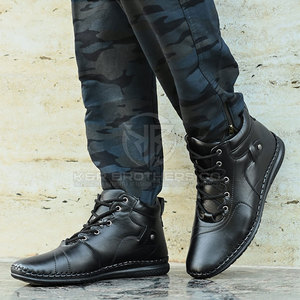 Botas informales de moda para hombre, diseño ligero, Ideal para viajar, botas informales cómodas para hombre, botines clásicos para exteriores - Product Image 3